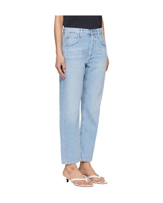 Citizens of Humanity Blue Winslow Boyfriend Jeans