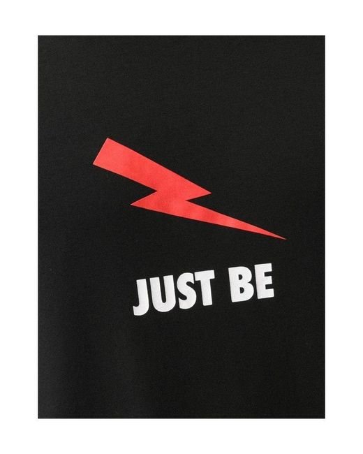 Neil Barrett Black Printed T-Shirt With Round Neck for men
