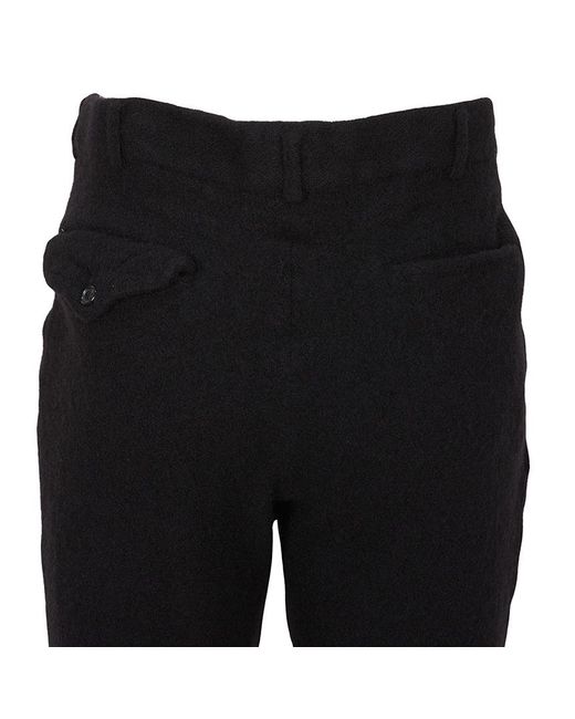Comme des Garçons Black Belt Loops Slacks for men