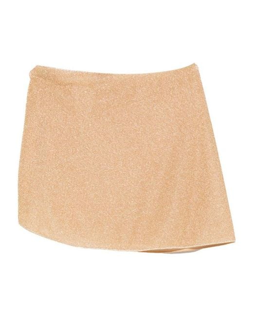 Oseree Natural Oséree Beaded Wrap Beach Skirt