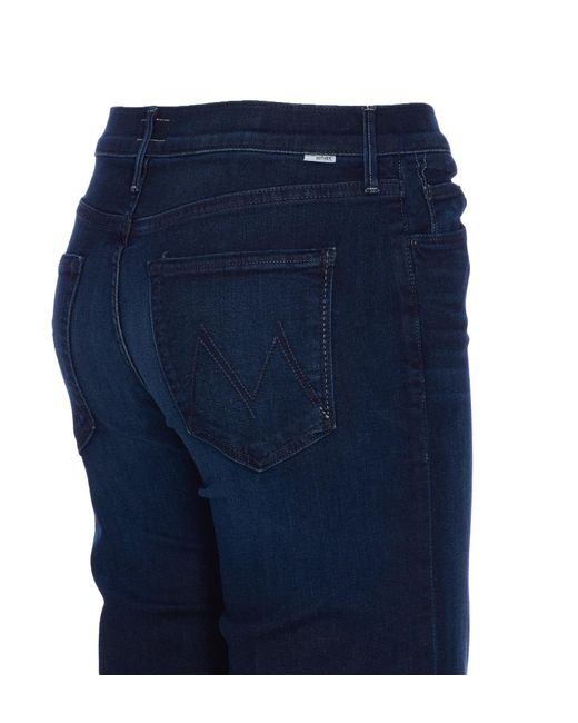 Mother Blue The Twister Sneak Jeans