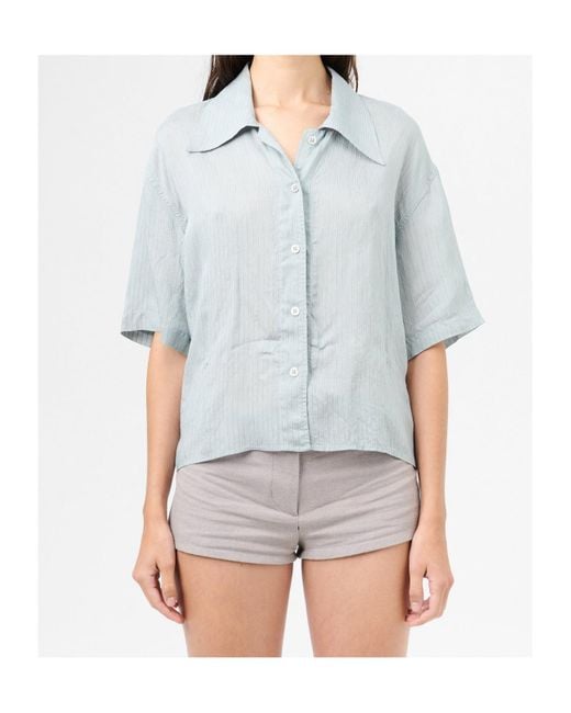 Our Legacy Blue Brisk Shirt