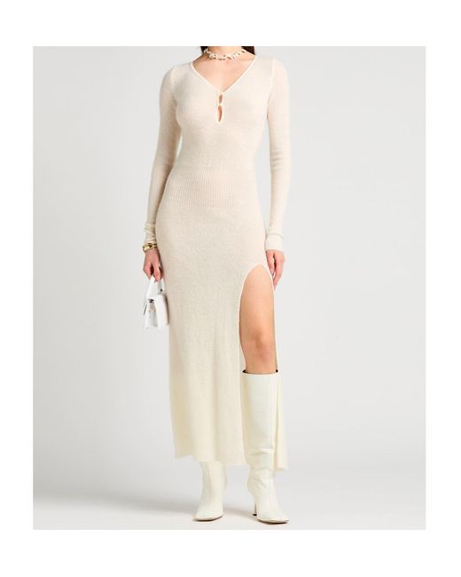 Jacquemus White Long Dresses