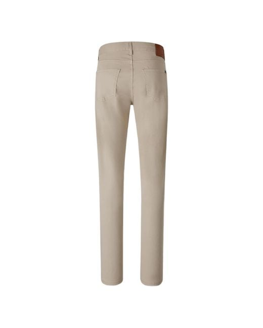 Canali Gray Belt Loop Jeans for men