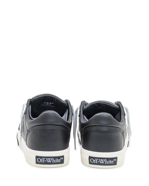 Off-White c/o Virgil Abloh Blue Arrows Round Toe Lace-Up Sneakers