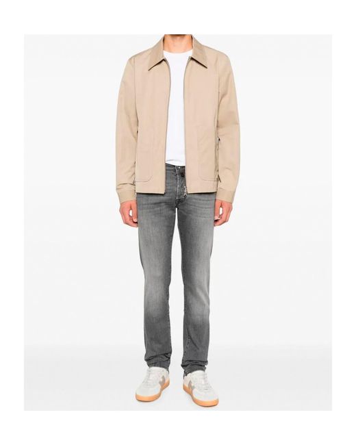 Jacob Cohen Gray Five-Pocket Jeans for men