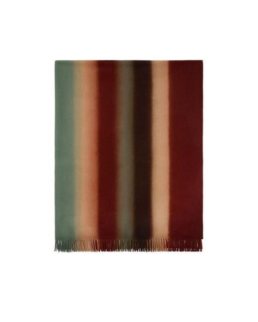 Loro Piana Brown Shaded Stripe Plaid for men