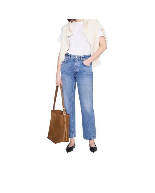 Anine Bing Brown Elly Mini Shoulder Bag