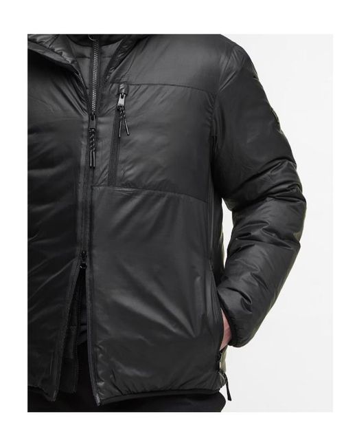 Barbour Black Lumley Quilted Jacket for men