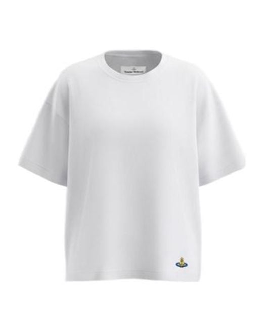 Vivienne Westwood White Crew-Neck T-Shirt for men