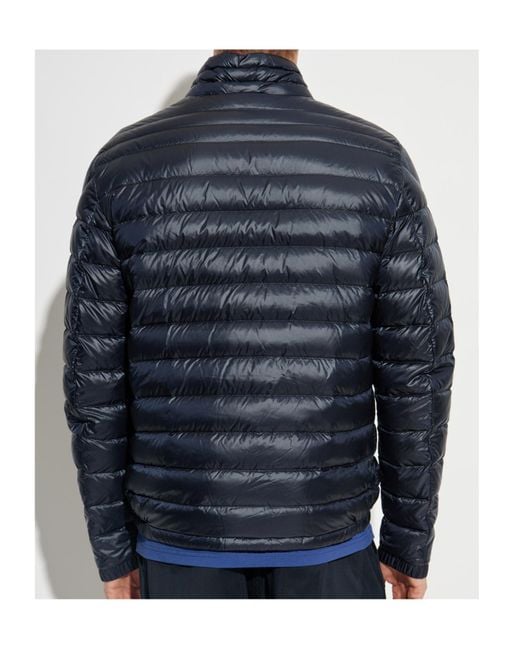 Moncler Blue Arnique Short Down Jacket for men
