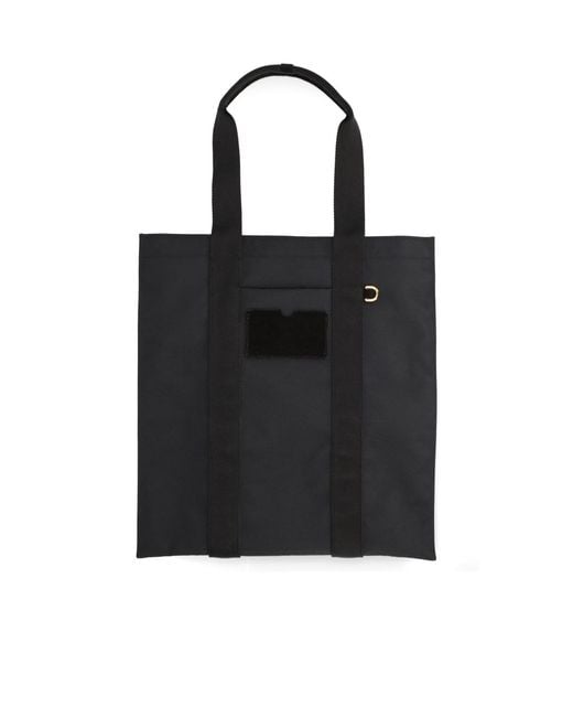 Moschino Black Logo Detail Top Handle Bag