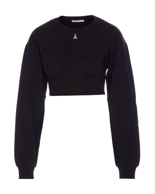Patrizia Pepe Blue Cropped Jacket