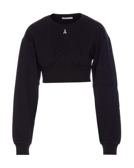 Patrizia Pepe Blue Cropped Jacket