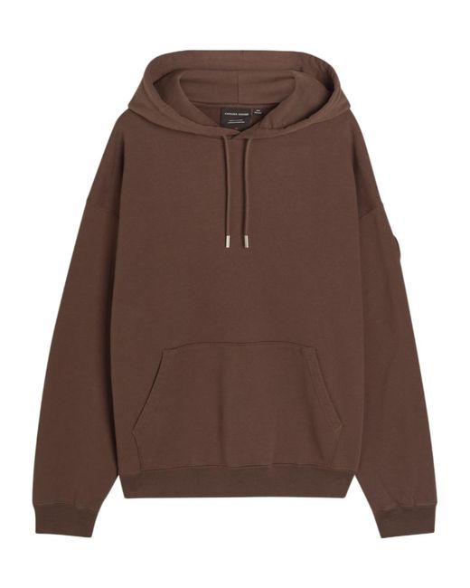 Canada Goose Brown Hooded Cotton Sweatshirt for men