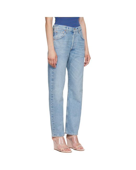 Citizens of Humanity Blue Winslow Boyfriend Long Jeans