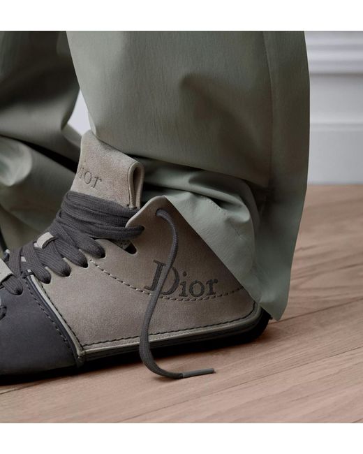Dior Brown Roadie Derby Shoe for men