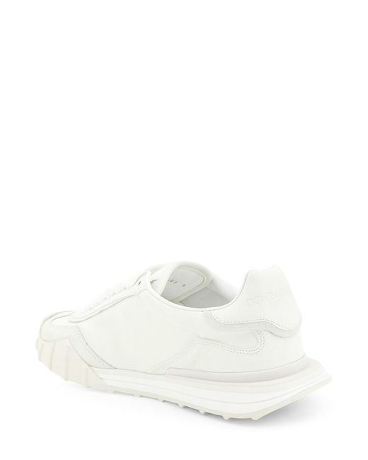 Dolce & Gabbana White Dg Athletic Low-Top Sneakers for men
