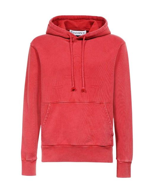 J.W. Anderson Logo-Embroidered Hoodie for men