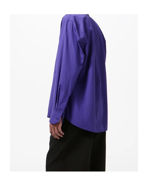 Our Legacy Purple Above Oversized Shirt for men