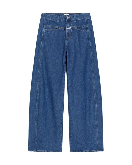 Closed Blue Tori-X Wide-Leg Jeans