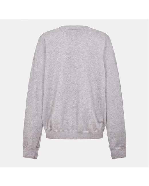 Ganni Gray Sweatshirt