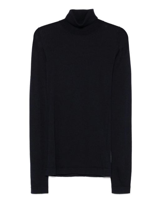 Barena Black Turtleneck Long-Sleeve Sweater