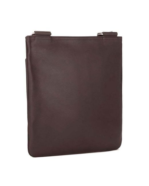 Bally Brown Logo Shoulder Bag for men
