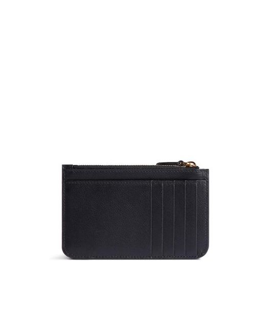 Balenciaga Black Cash 2.0 Long Coin And Card Holder