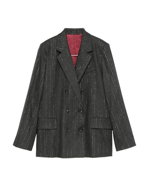 Zadig & Voltaire Black Long-Sleeved Suit Jacket