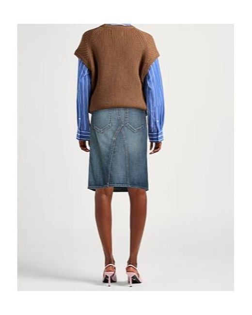Isabel Marant Blue Denim Skirts
