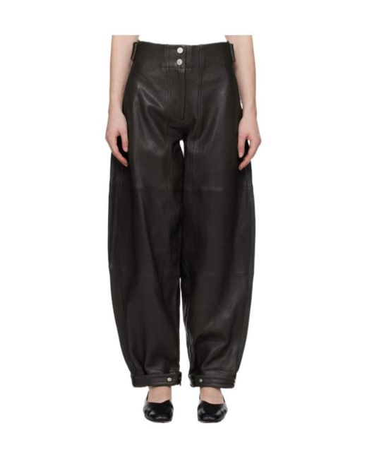 Co. Black Balloon Leather Pants