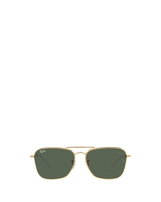 Ray-Ban Green Caravan Reverse Sunglasses for men