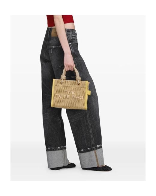 Marc Jacobs Metallic The Woven Rope Small Tote Bag