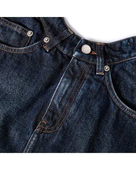 Jean Paul Gaultier Blue Mini Skirt