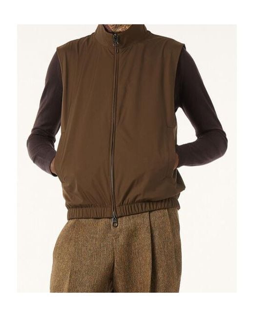 Loro Piana Brown Vest for men