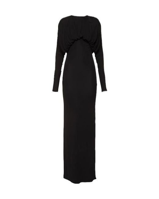 16Arlington Black Long Sleeve Dress