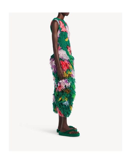 Balenciaga Green Dress