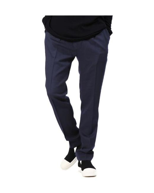 Balmain Blue Pleated Jeans for men