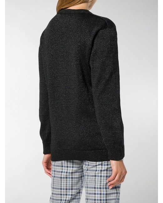 Alberta Ferretti Black Wednesday Knit Jumper