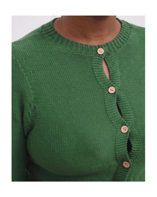 Baserange Green Long Sleeve Sweater