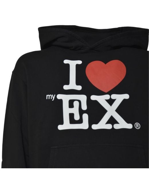 Carne Bollente Black Ex Appeal Hoodie for men