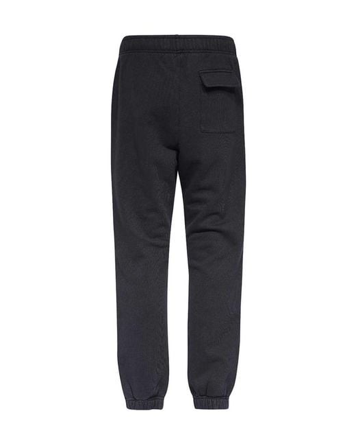 Ambush Black Logo Embroidered Sweatpants for men