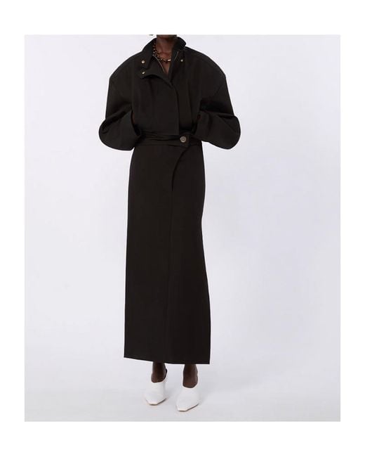 Sportmax Black Cotton Cropped Jacket