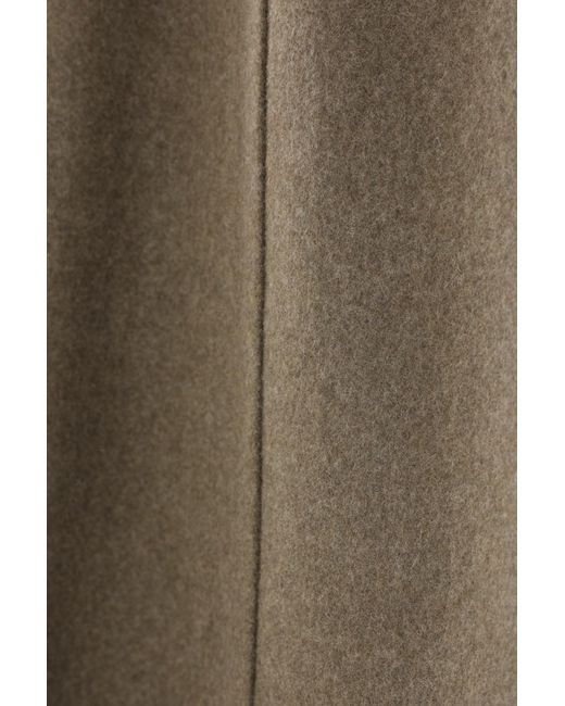 Ann Demeulemeester Brown Davin Double-Breasted High-Comfort Coat