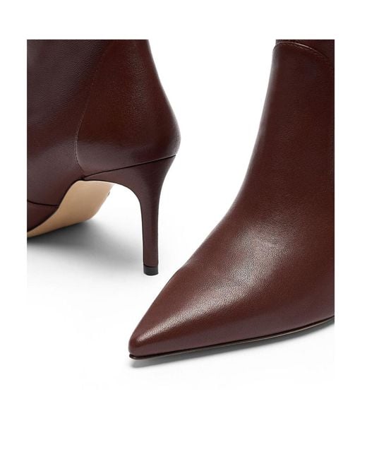 Stuart Weitzman Brown Stuart Power Bootie 75