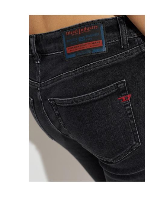 DIESEL Black Belt Loop Jeans