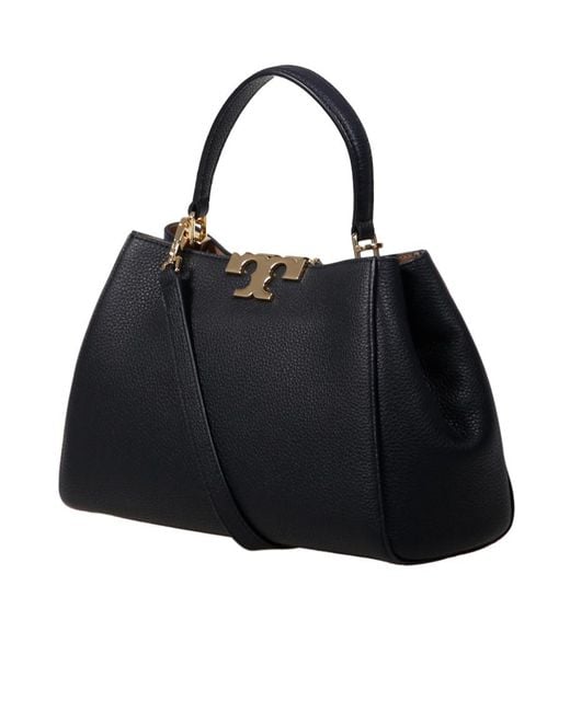 Tory Burch Black Medium Eleanor Soft Satchel