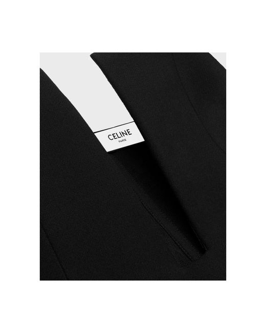 Céline Black Short Jumpsuit