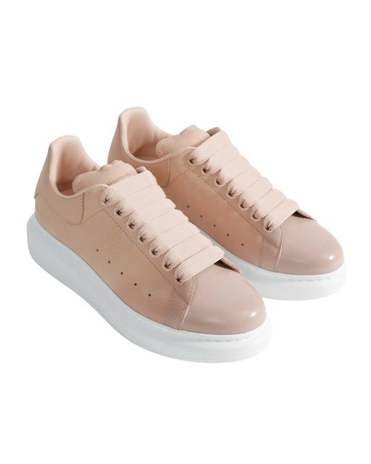 McQueen Pink Oversized Sneakers